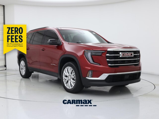 Red 2025 GMC Acadia SUV / Crossover Front-Wheel Drive Automatic