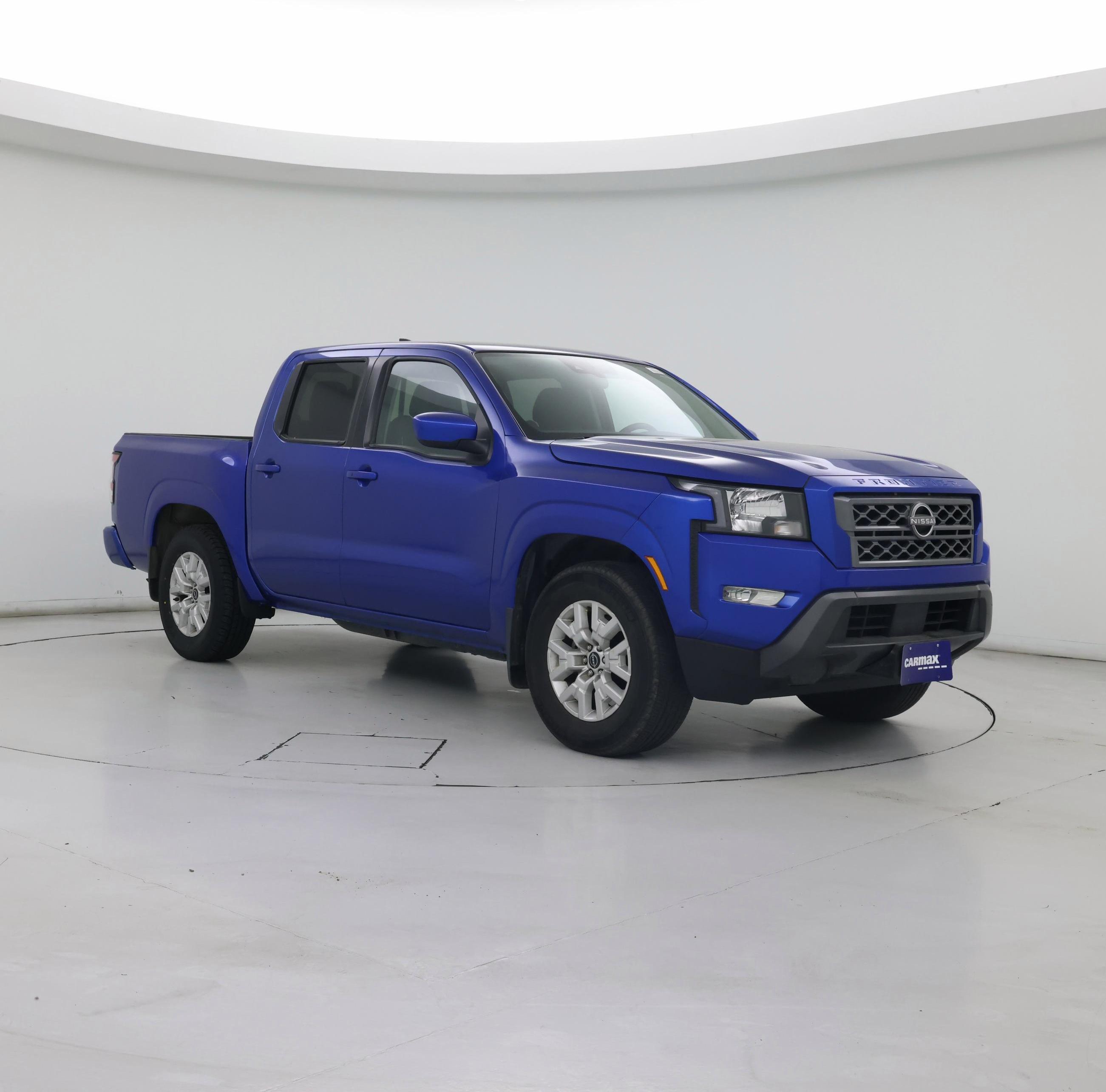 Blue 2024 Nissan Frontier Pickup Truck 4X2 Automatic