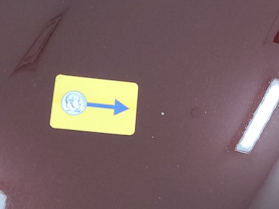 Hood Front Cosmetic Imperfection