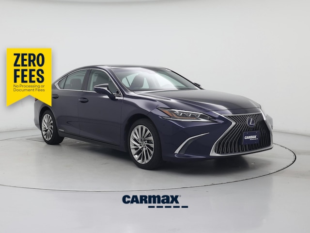 Blue 2021 Lexus ES Hybrid 300h Luxury FWD Sedan Front-Wheel Drive Automatic