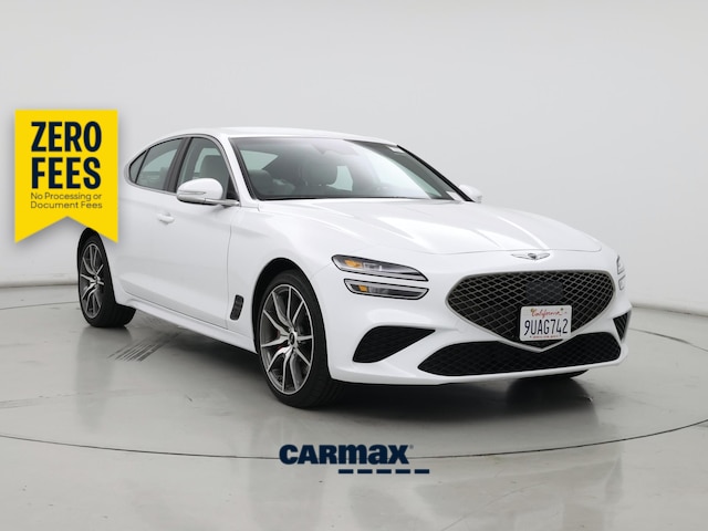 White 2025 Genesis G70 Sedan Automatic