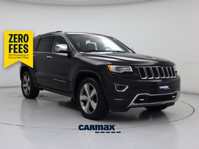 Black 2016 Jeep Grand Cherokee Overland SUV / Crossover 4X2 Automatic