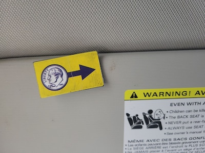 Headliner Rear row Cosmetic Imperfection