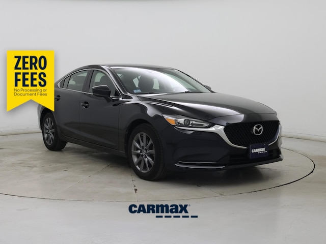 Black 2018 Mazda MAZDA6 Sport Sedan FWD Sedan Front-Wheel Drive Automatic