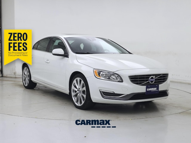 White 2016 Volvo S60 T5 Inscription Drive-E Sedan Front-Wheel Drive Automatic