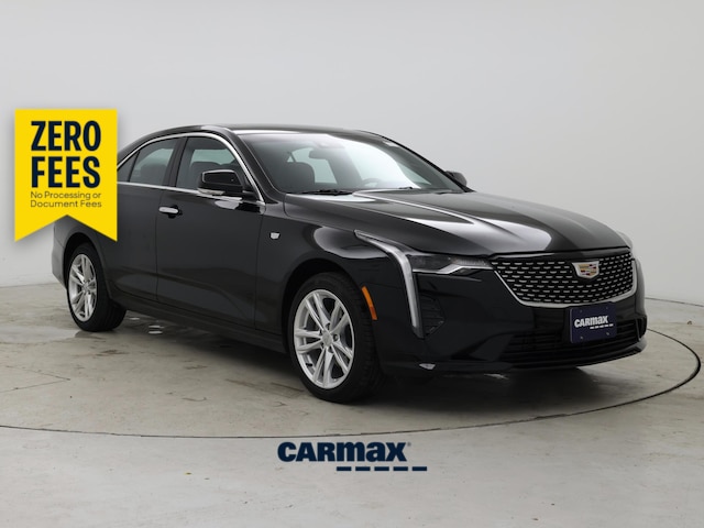 Black 2025 Cadillac CT4 Luxury AWD Sedan All-Wheel Drive Automatic