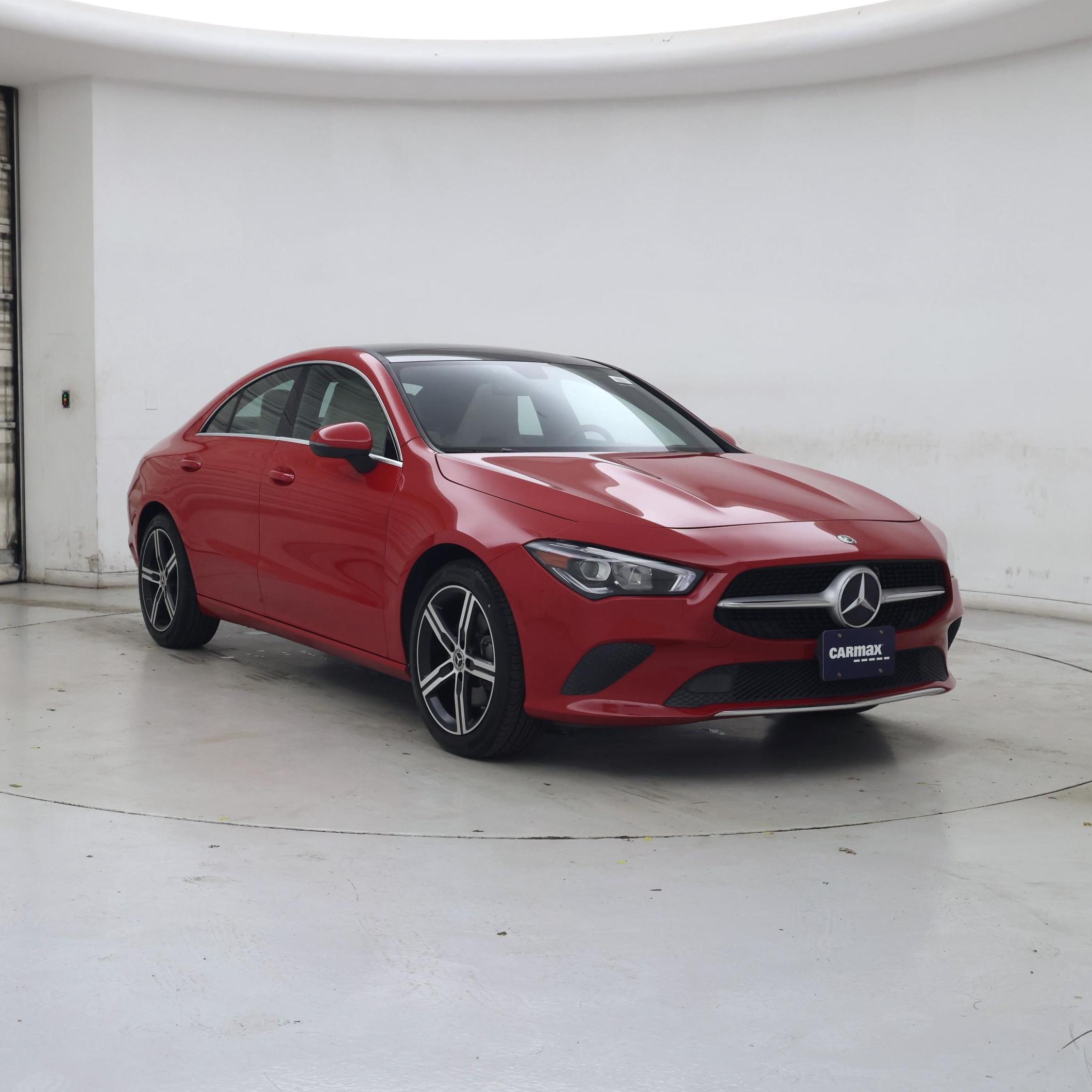Red 2020 Mercedes-Benz CLA Coupe All-Wheel Drive Automatic