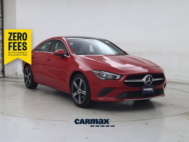 Red 2020 Mercedes-Benz CLA Coupe All-Wheel Drive Automatic