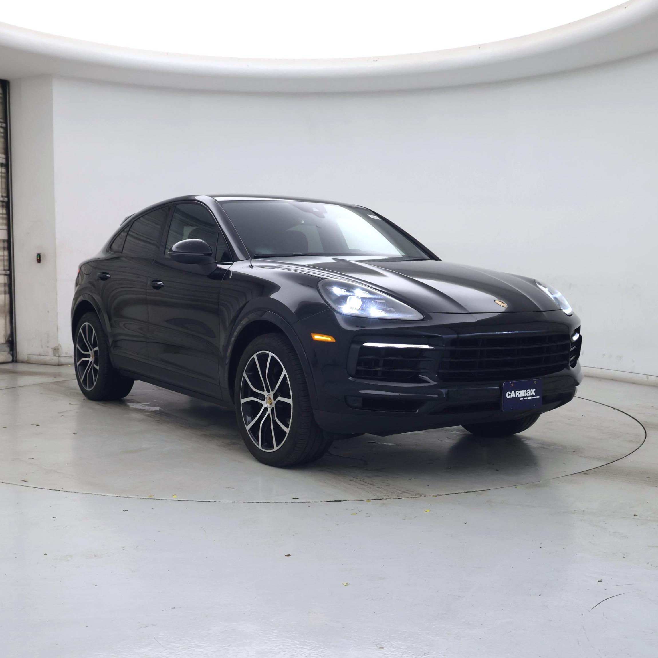 Black 2020 Porsche Cayenne Coupe Coupe All-Wheel Drive Automatic
