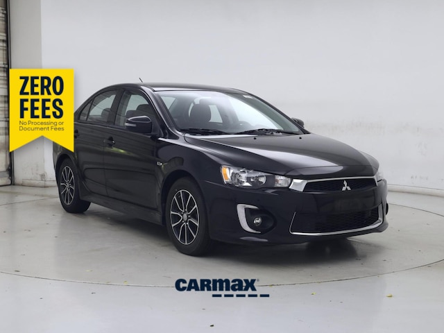 Black 2017 Mitsubishi Lancer Sedan All-Wheel Drive Automatic