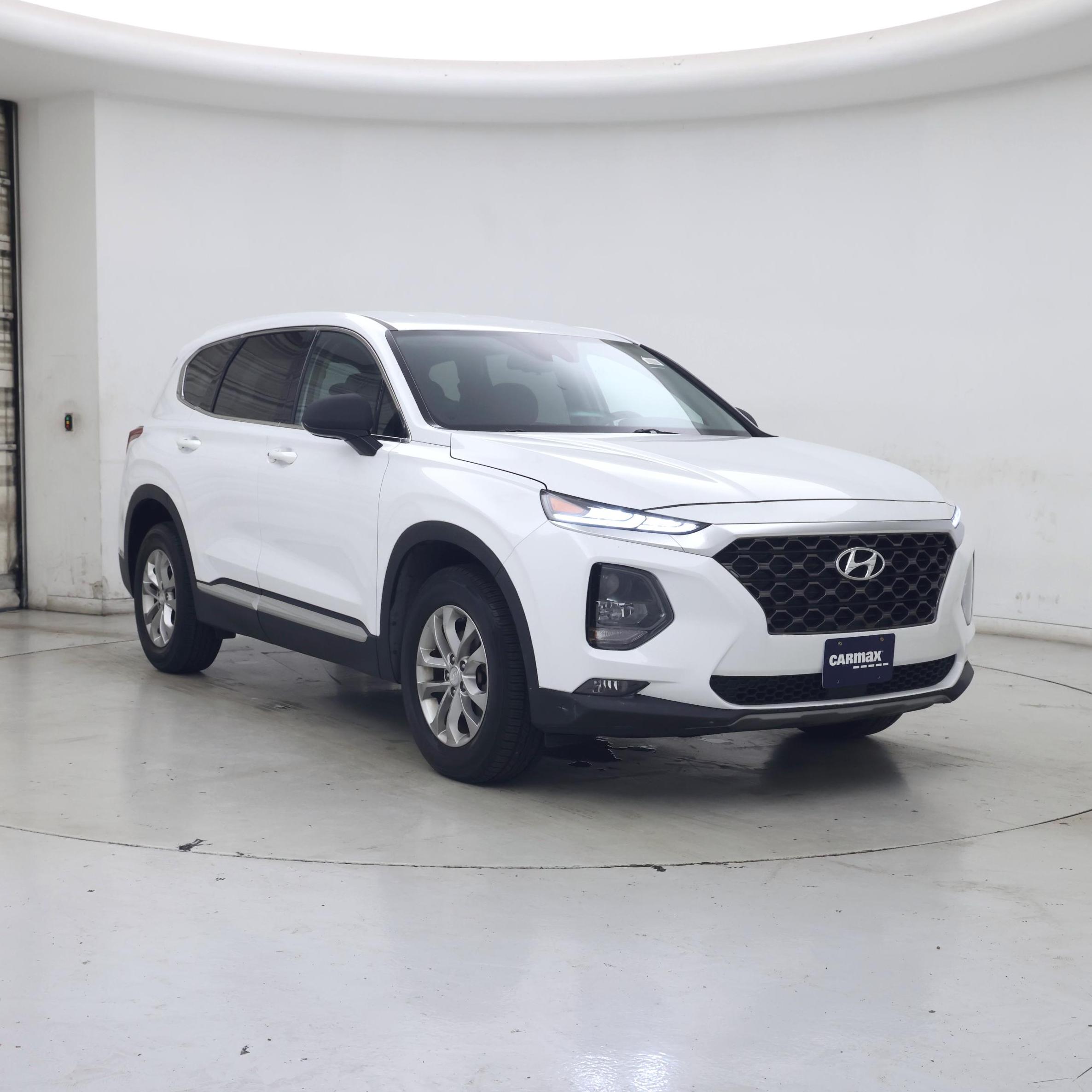 White 2020 Hyundai Santa Fe SUV / Crossover All-Wheel Drive Automatic