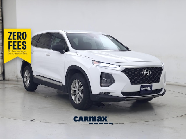 White 2020 Hyundai Santa Fe SUV / Crossover All-Wheel Drive Automatic