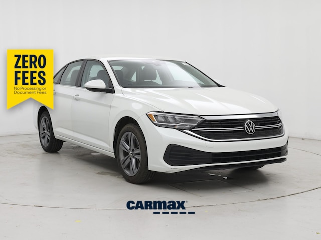 White 2023 Volkswagen Jetta 1.5T SE FWD Sedan Front-Wheel Drive Automatic