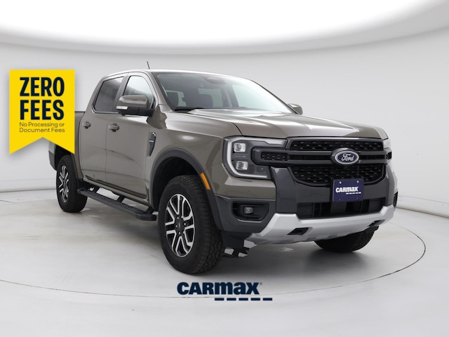 Brown (Tan) 2025 Ford Ranger Lariat SuperCrew 4WD Pickup Truck Four-Wheel Drive Automatic