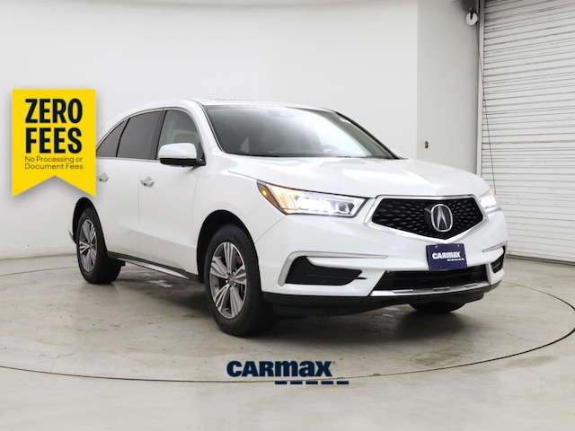 White 2020 Acura MDX SUV / Crossover All-Wheel Drive Automatic