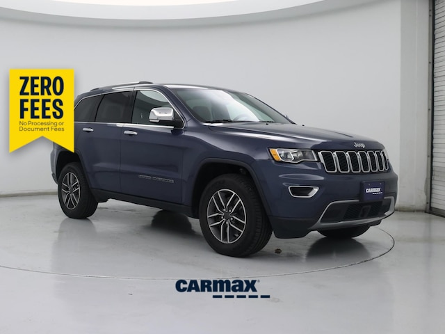 Blue 2021 Jeep Grand Cherokee SUV / Crossover Four-Wheel Drive Automatic