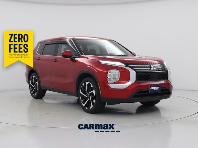Red 2022 Mitsubishi Outlander ES S-AWC SUV / Crossover All-Wheel Drive Automatic