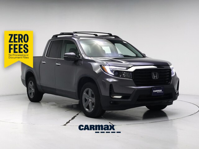 Gray 2023 Honda Ridgeline RTL-E AWD Pickup Truck All-Wheel Drive Automatic