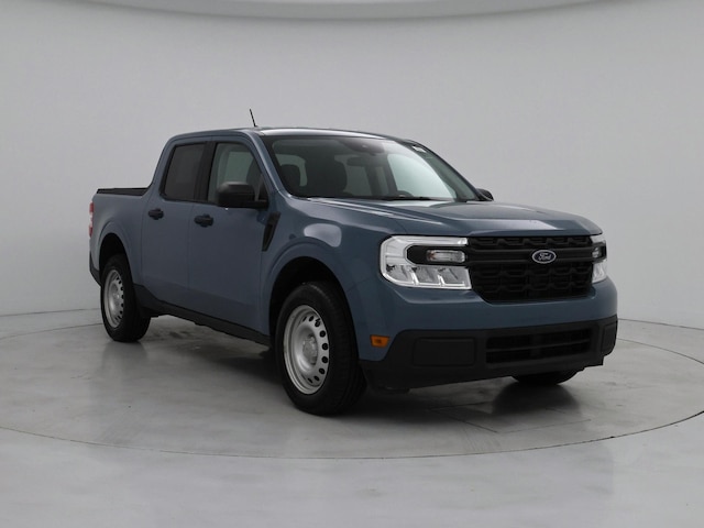 Blue 2023 Ford Maverick XL SuperCrew FWD Pickup Truck Front-Wheel Drive Automatic