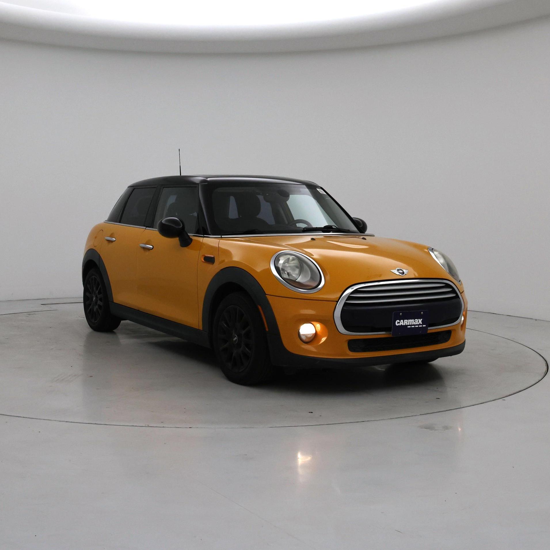 Orange 2015 MINI Cooper Hatchback  Automatic