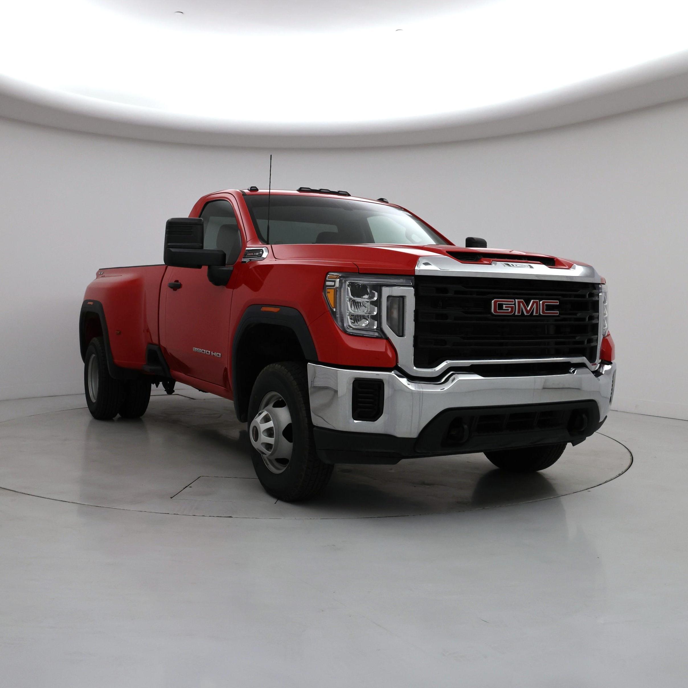 Red 2023 GMC Sierra 3500HD Pickup Truck Four-Wheel Drive Automatic