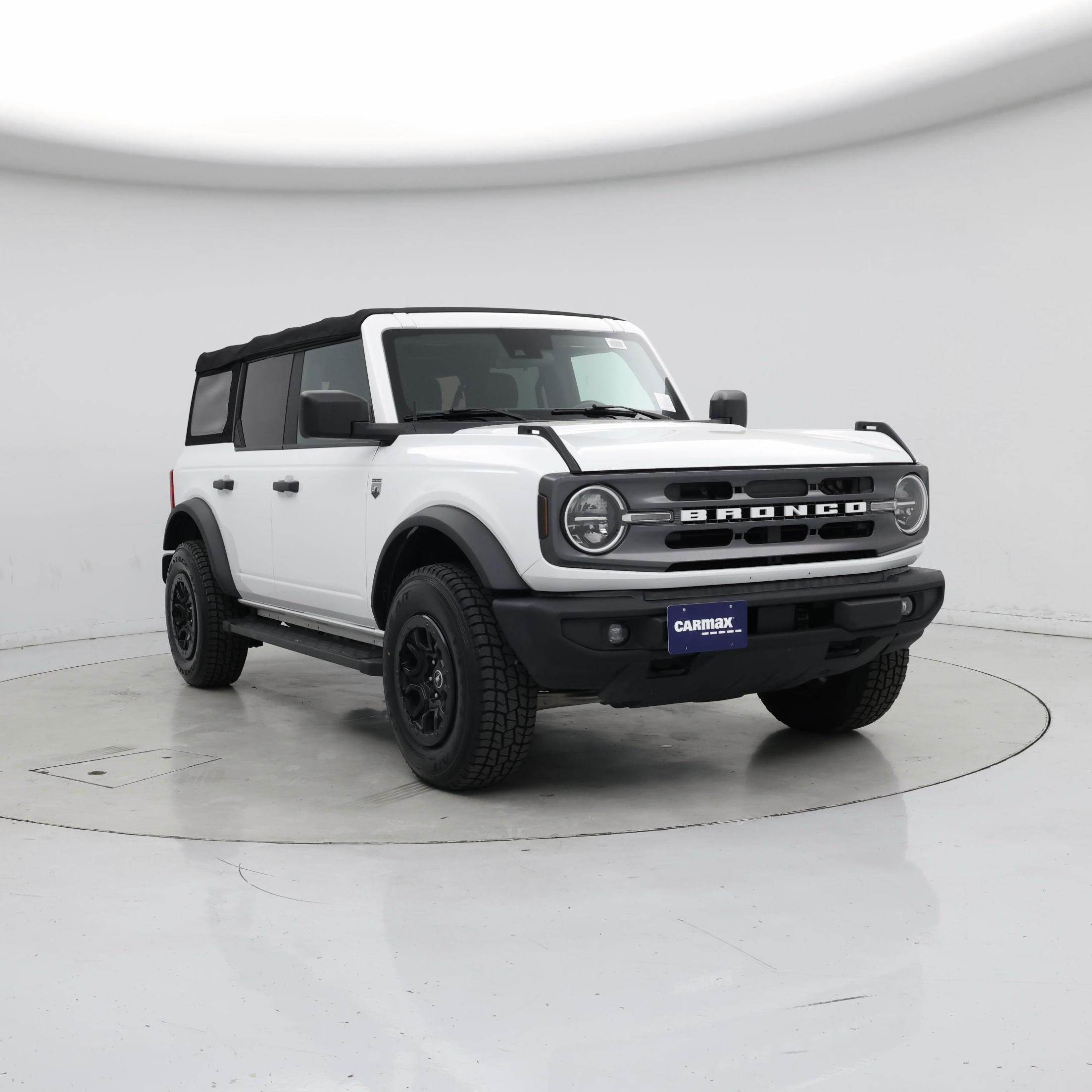 White 2021 Ford Bronco Big Bend 4-Door 4WD SUV / Crossover Four-Wheel Drive Manual