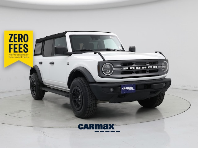 White 2021 Ford Bronco Big Bend 4-Door 4WD SUV / Crossover Four-Wheel Drive Manual