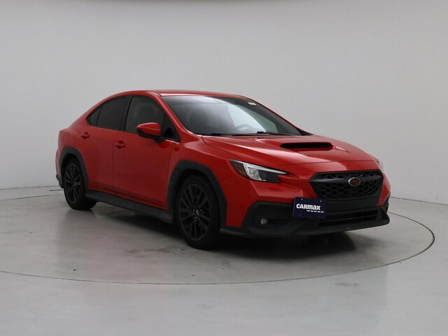 Red 2022 Subaru WRX Premium AWD Sedan All-Wheel Drive Manual