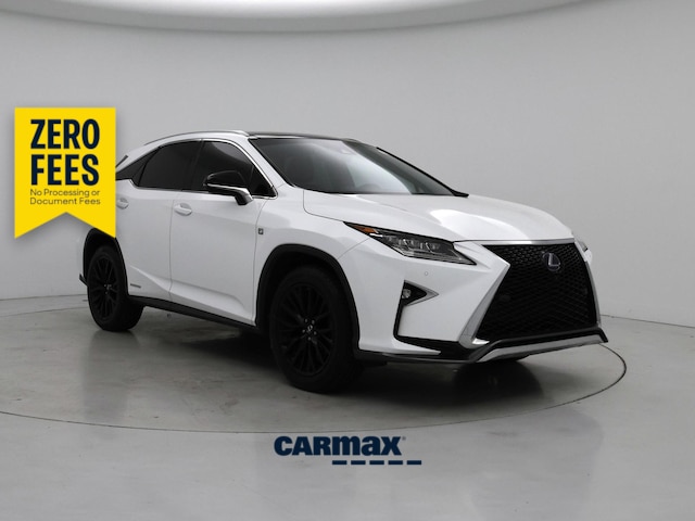 White 2017 Lexus RX Hybrid 450h F Sport AWD SUV / Crossover All-Wheel Drive Automatic