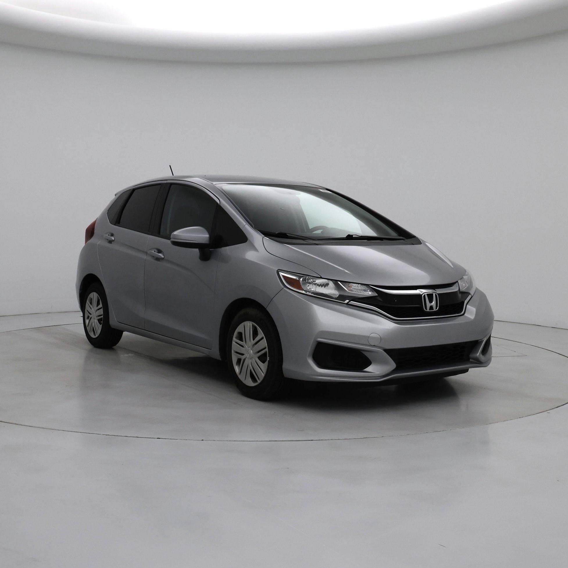 Silver 2018 Honda Fit Hatchback Front-Wheel Drive Manual