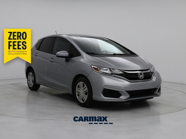 Silver 2018 Honda Fit Hatchback Front-Wheel Drive Manual