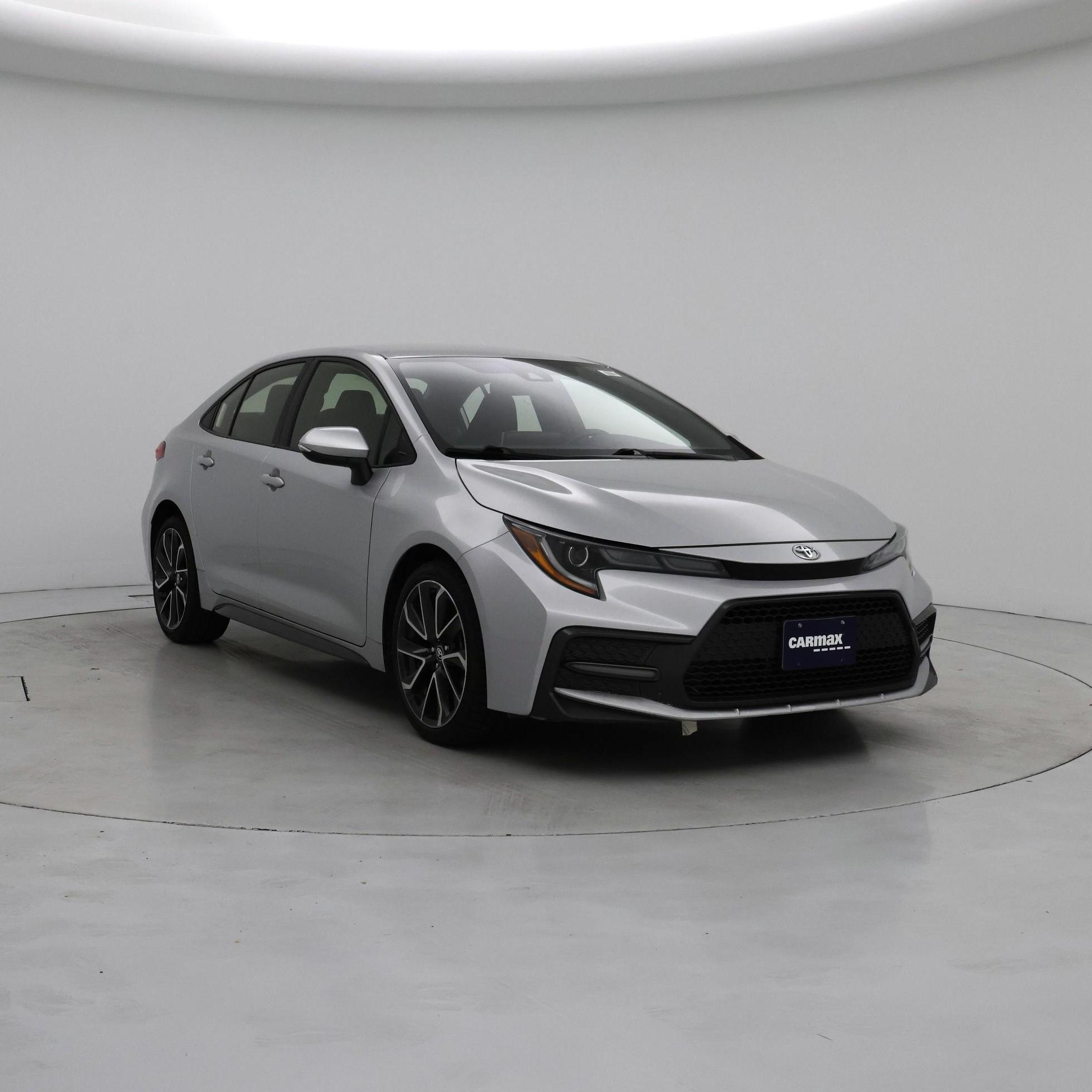 Silver 2020 Toyota Corolla SE FWD Sedan Front-Wheel Drive Automatic