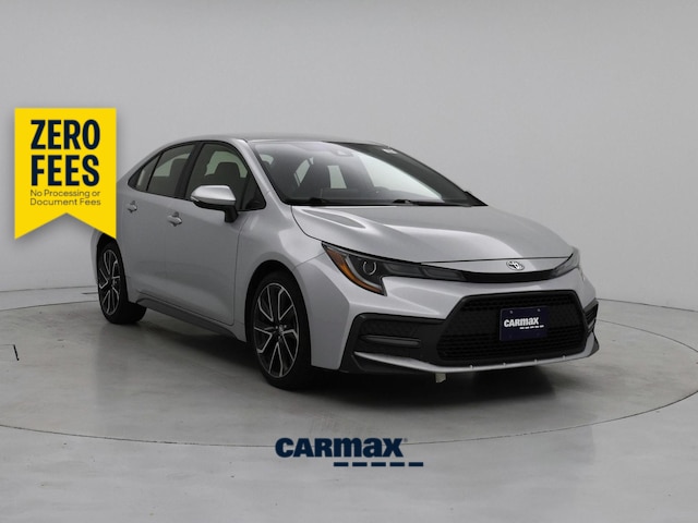 Silver 2020 Toyota Corolla SE FWD Sedan Front-Wheel Drive Automatic