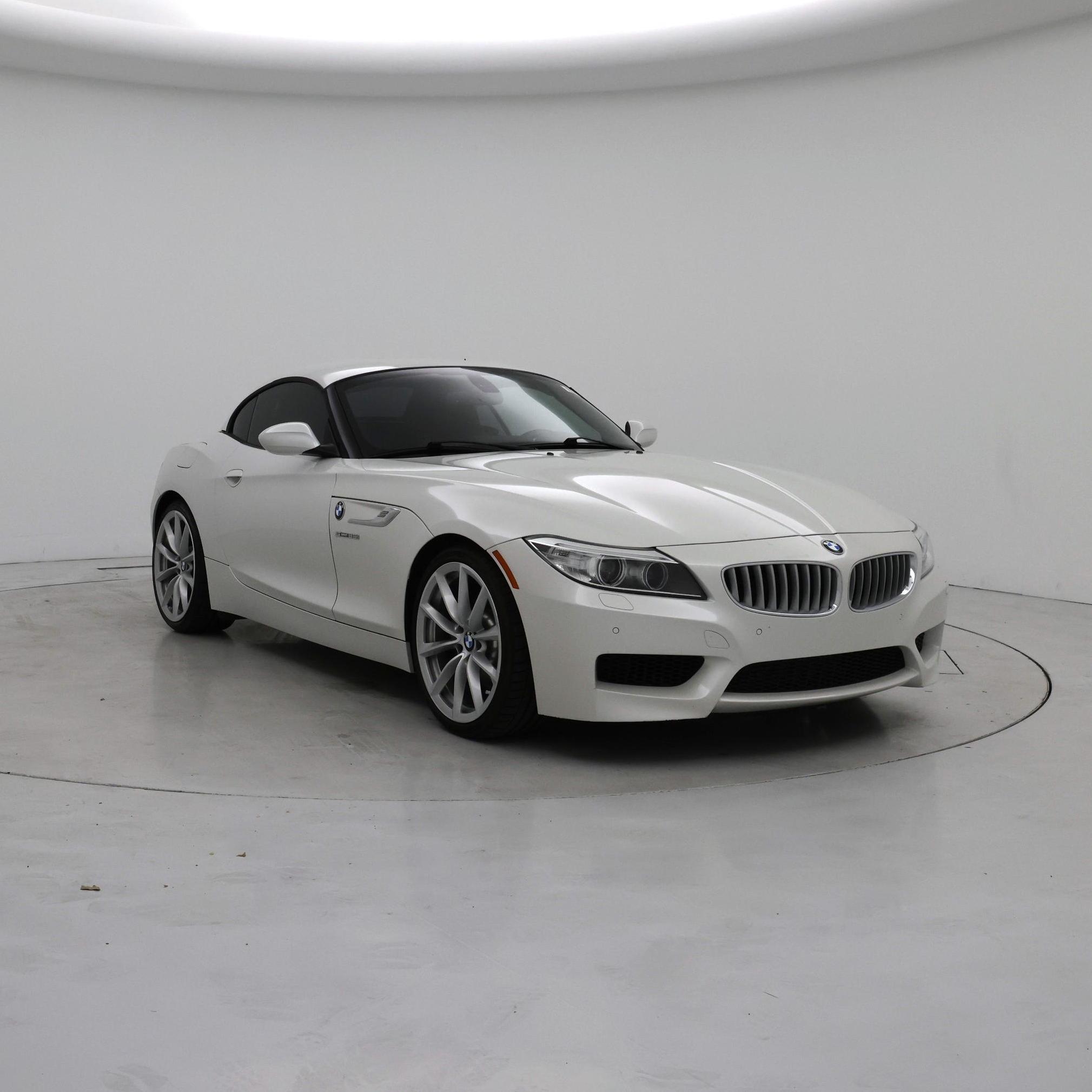 White 2016 BMW Z4 Convertible Rear-Wheel Drive Automatic