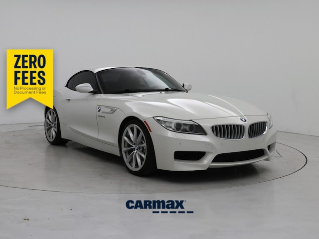 White 2016 BMW Z4 Convertible Rear-Wheel Drive Automatic