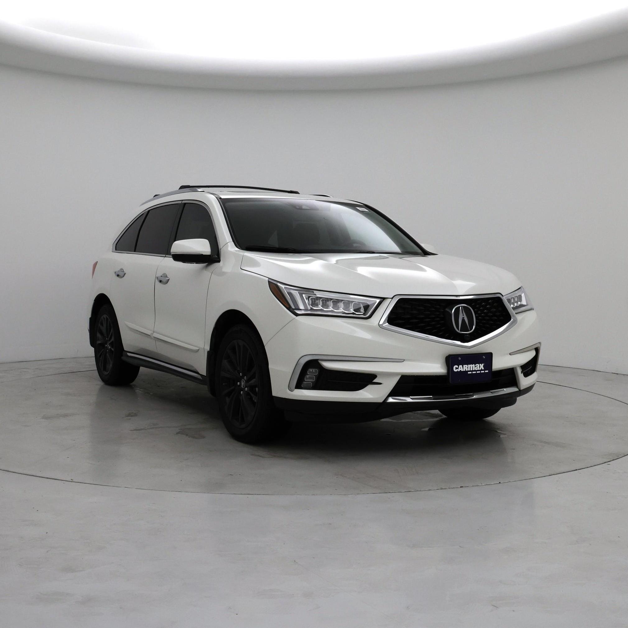 White 2018 Acura MDX SUV / Crossover All-Wheel Drive Automatic