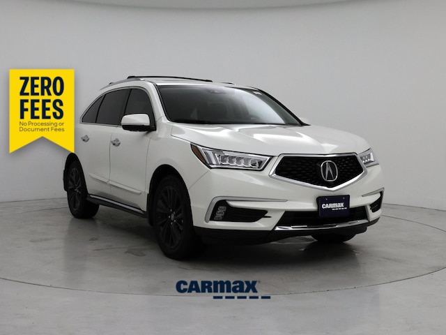 White 2018 Acura MDX SUV / Crossover All-Wheel Drive Automatic