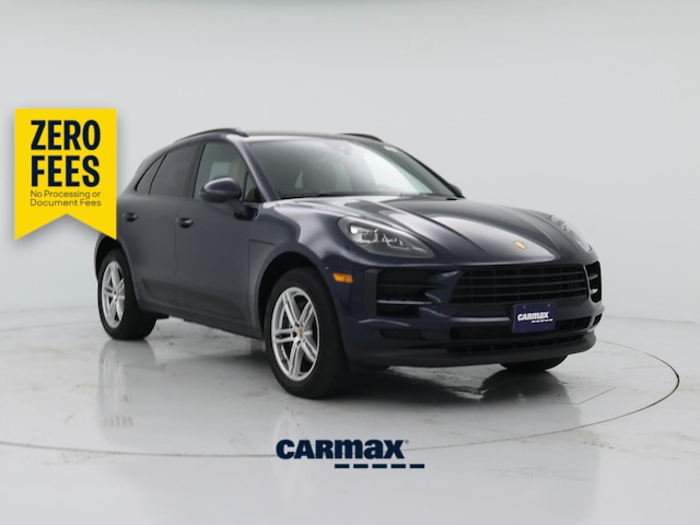 Blue 2021 Porsche Macan AWD SUV / Crossover All-Wheel Drive Automatic