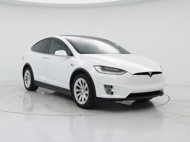 White 2020 Tesla Model X Long Range Plus AWD SUV / Crossover All-Wheel Drive Automatic