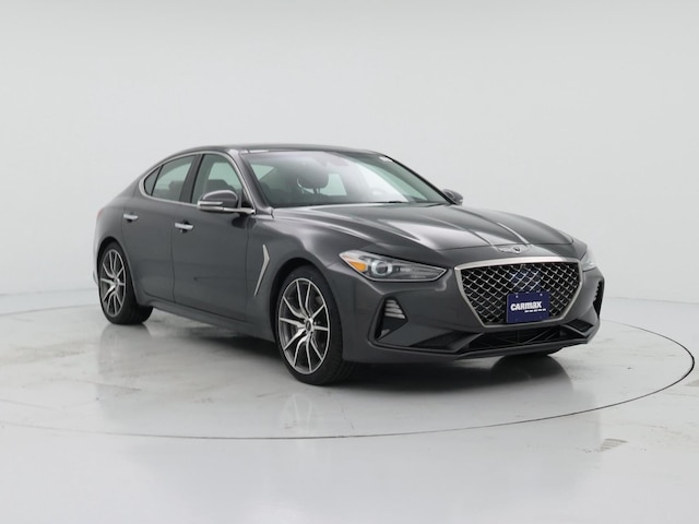 Gray 2021 Genesis G70 2.0T RWD Sedan Rear-Wheel Drive Automatic