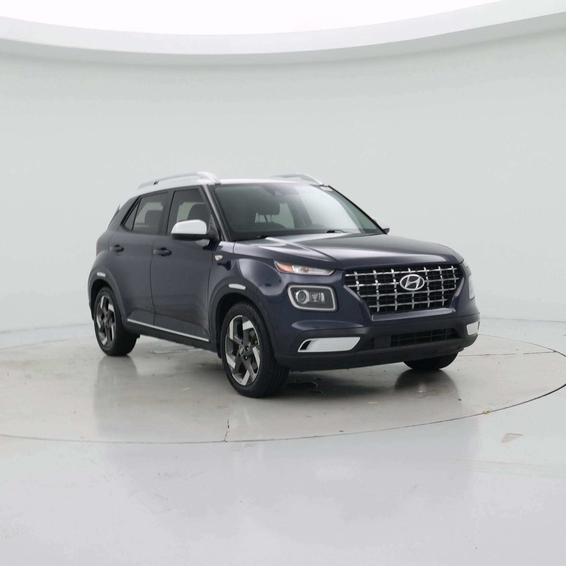 Blue 2020 Hyundai Venue SUV / Crossover Front-Wheel Drive Automatic