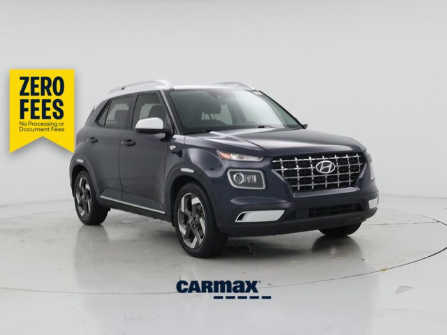 Blue 2020 Hyundai Venue SUV / Crossover Front-Wheel Drive Automatic