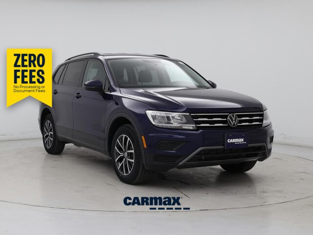 Blue 2021 Volkswagen Tiguan SUV / Crossover All-Wheel Drive Automatic