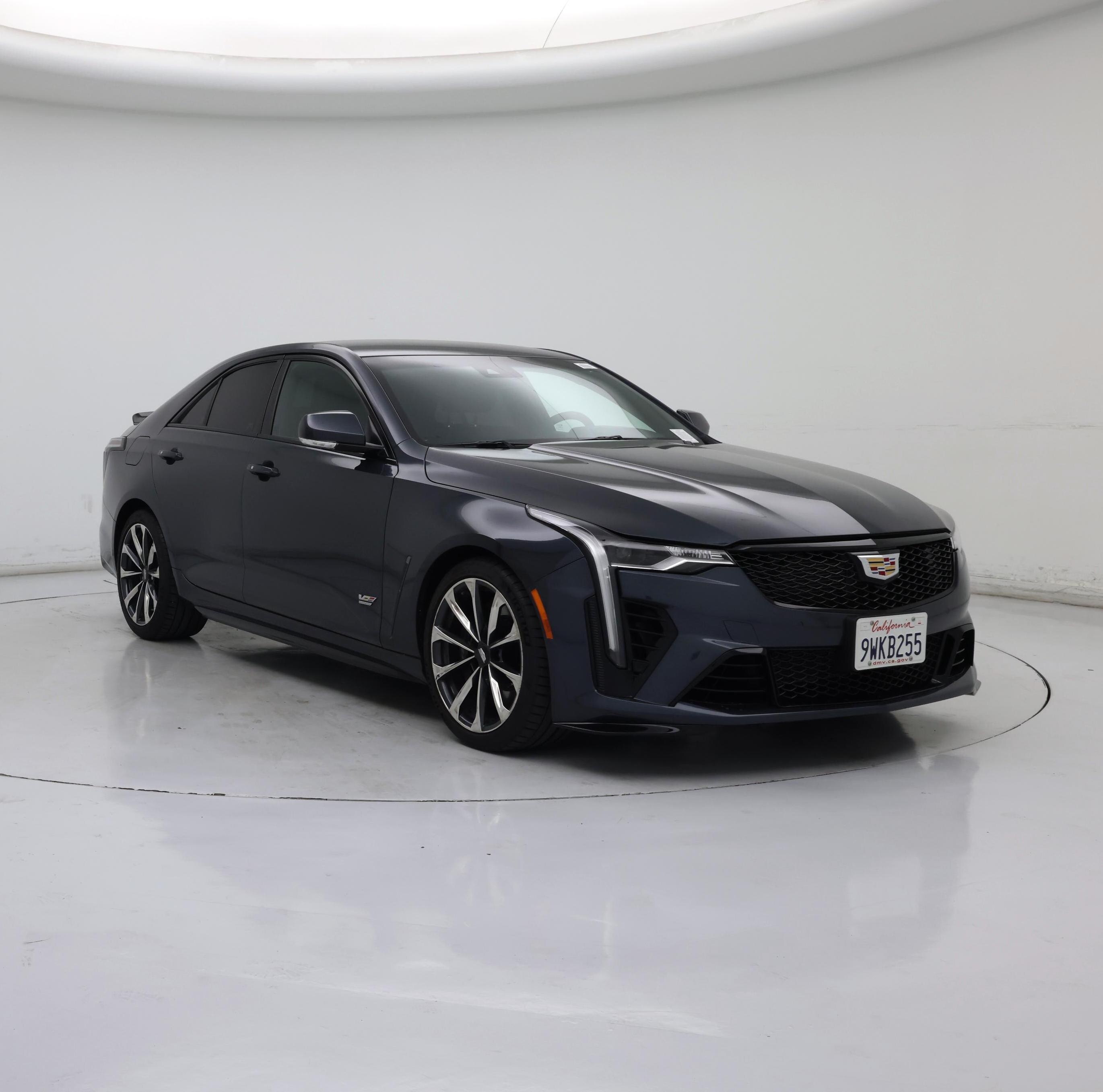 Gray 2026 Cadillac CT4-V Blackwing Sedan Rear-Wheel Drive Manual