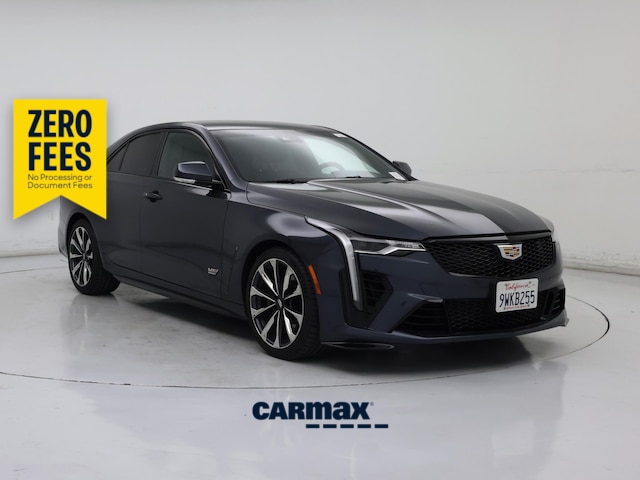 Gray 2026 Cadillac CT4-V Blackwing Sedan Rear-Wheel Drive Manual