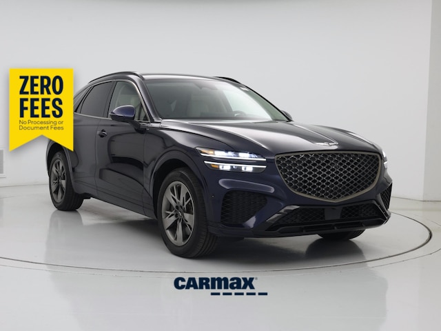 Blue 2022 Genesis GV70 3.5T Sport AWD SUV / Crossover All-Wheel Drive Automatic