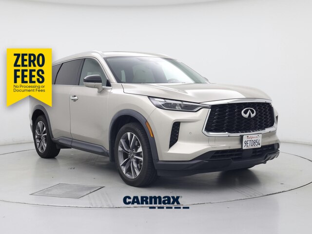Silver 2023 INFINITI QX60 SUV / Crossover Front-Wheel Drive Automatic
