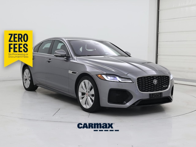 Silver 2021 Jaguar XF Sedan All-Wheel Drive Automatic