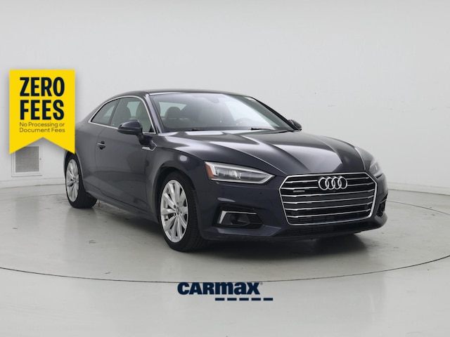 Black 2018 Audi A5 Coupe All-Wheel Drive Automatic