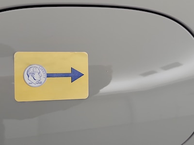 Rear Panel Passenger Side Cosmetic Imperfection